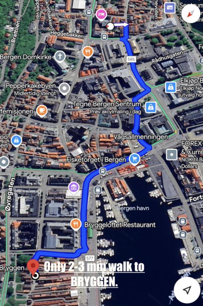 Ekstra Luxury - Nyrenovert Bergenshus Med Sjel I Stille Og Vakker Gagate, Midt I Hjertet Av Sentrum Villa Bergen